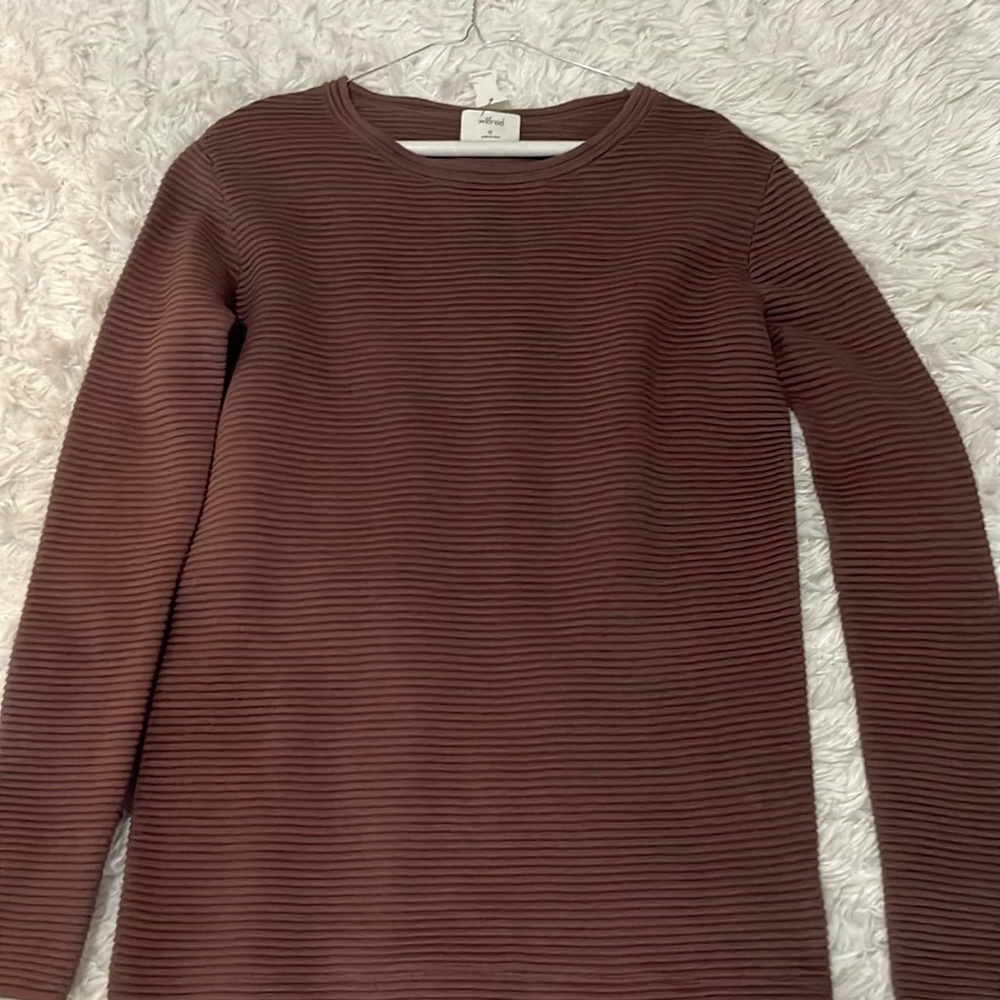 Wilfred sweater jumper lilac xs new ARITZIA